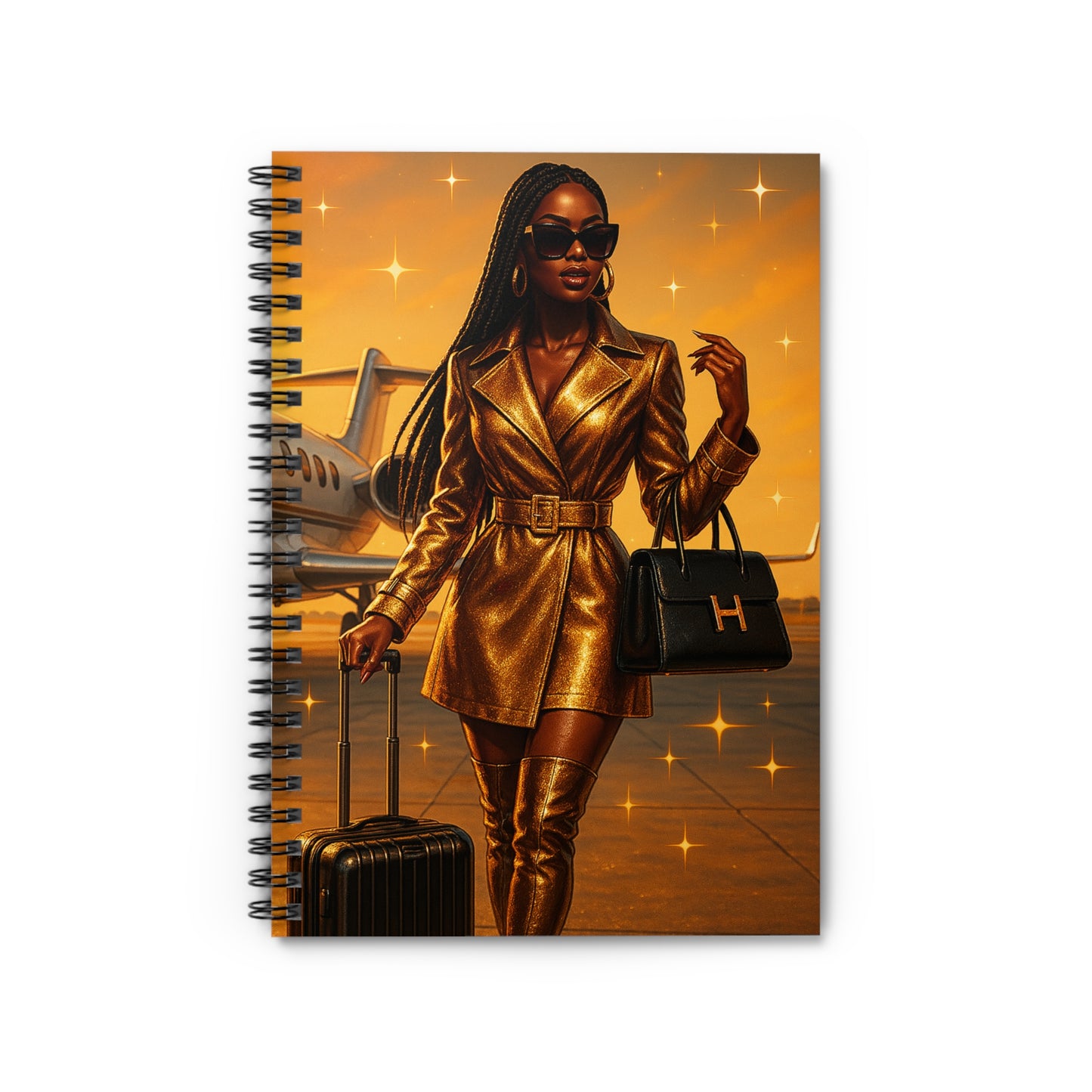 Spiral Notebook — Ruled Journal for Creative Writing & Gratitude