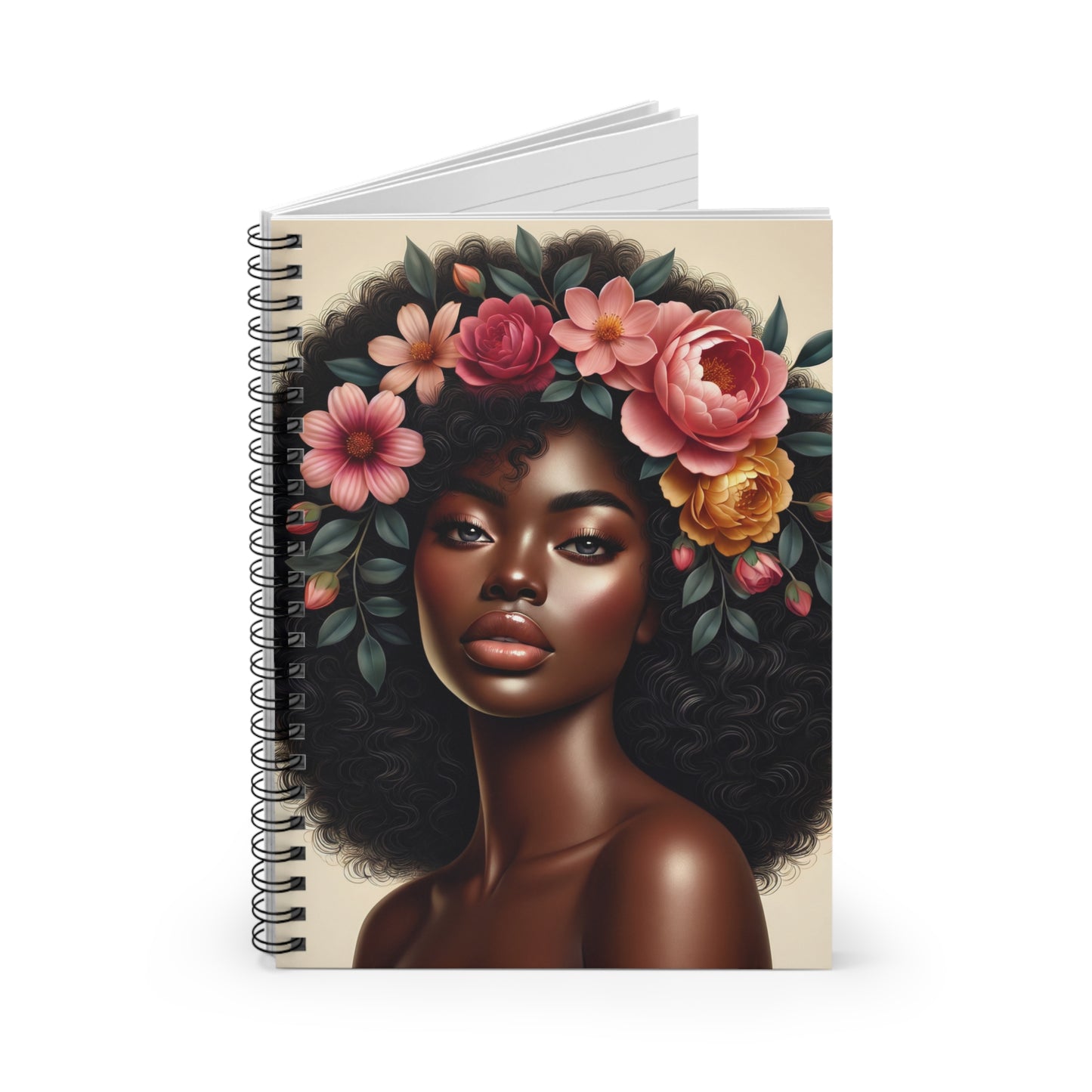 Spiral Notebook — Ruled Journal for Creative Writing & Gratitude