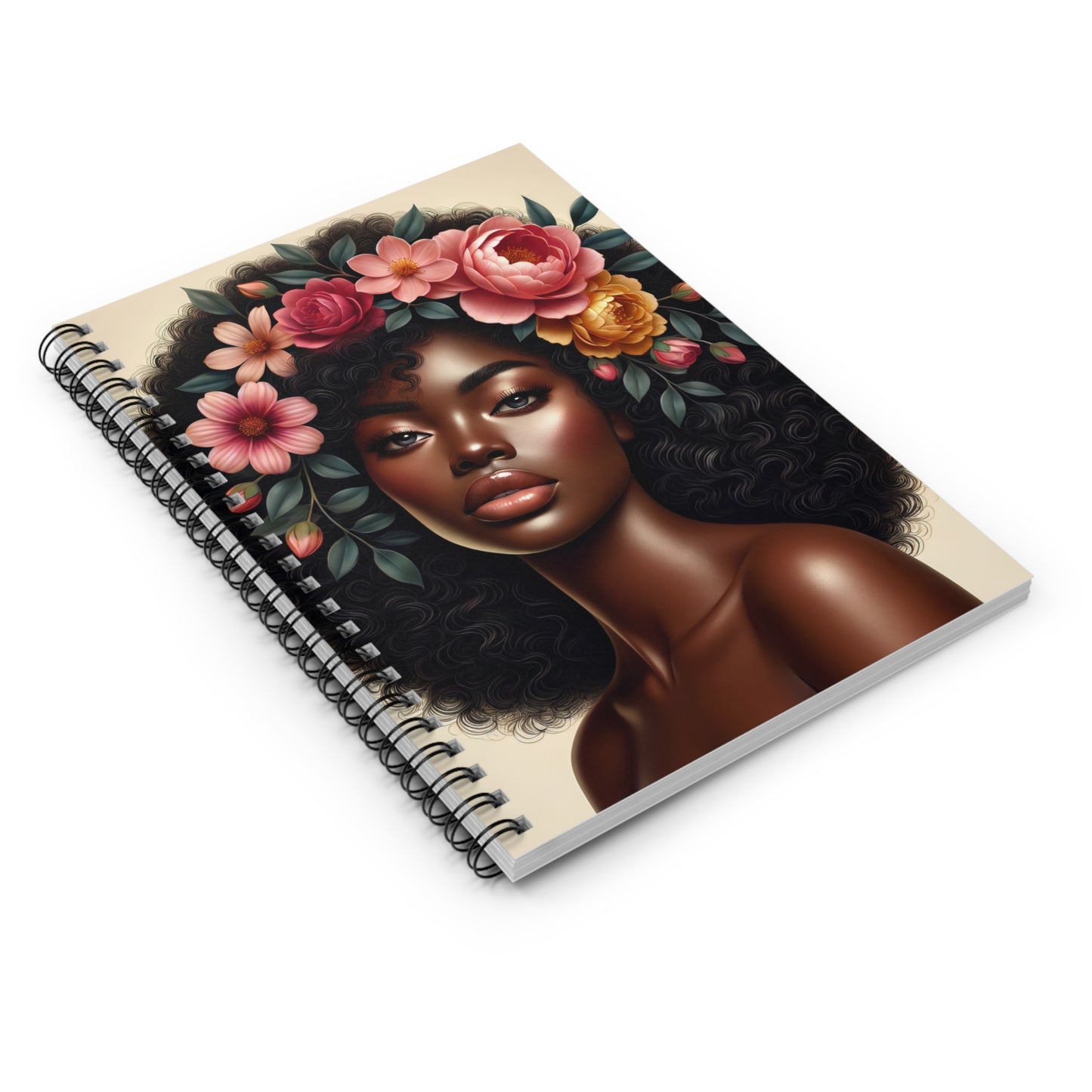 Spiral Notebook — Ruled Journal for Creative Writing & Gratitude