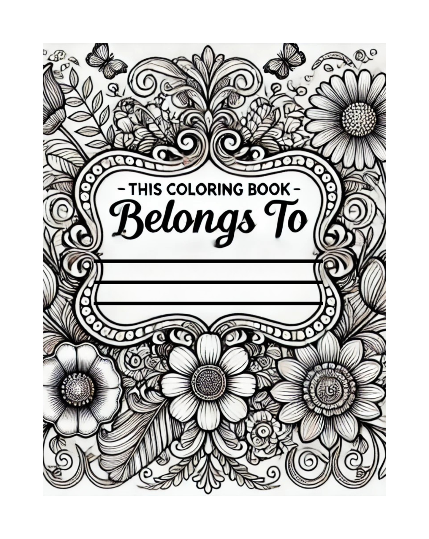 Bloom You Mean it  SELF-CARE COLORING BOOK