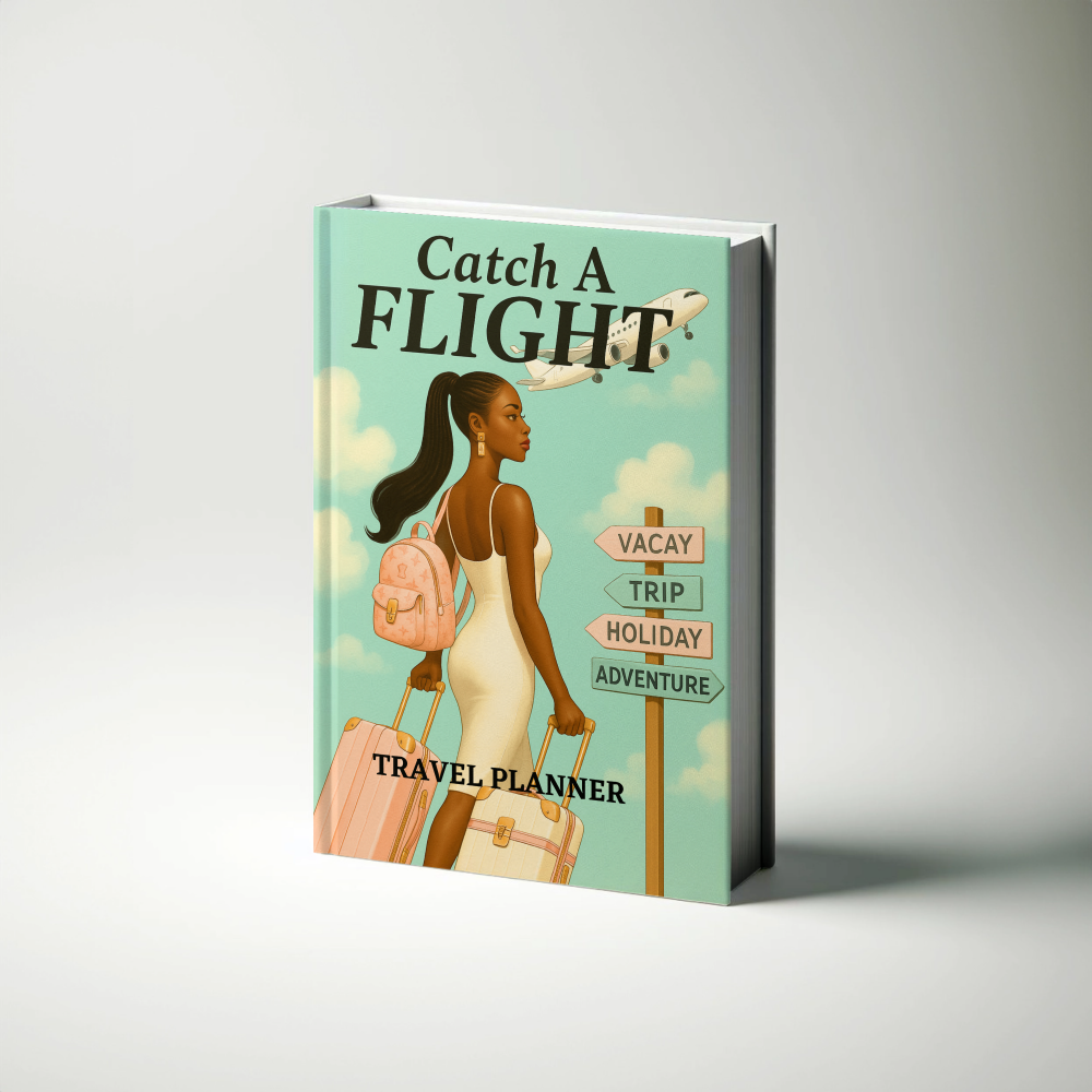 Travel Planner – Trip Organizer & Vacation Itinerary Book | Lulu Physical Edition | Travel Journal